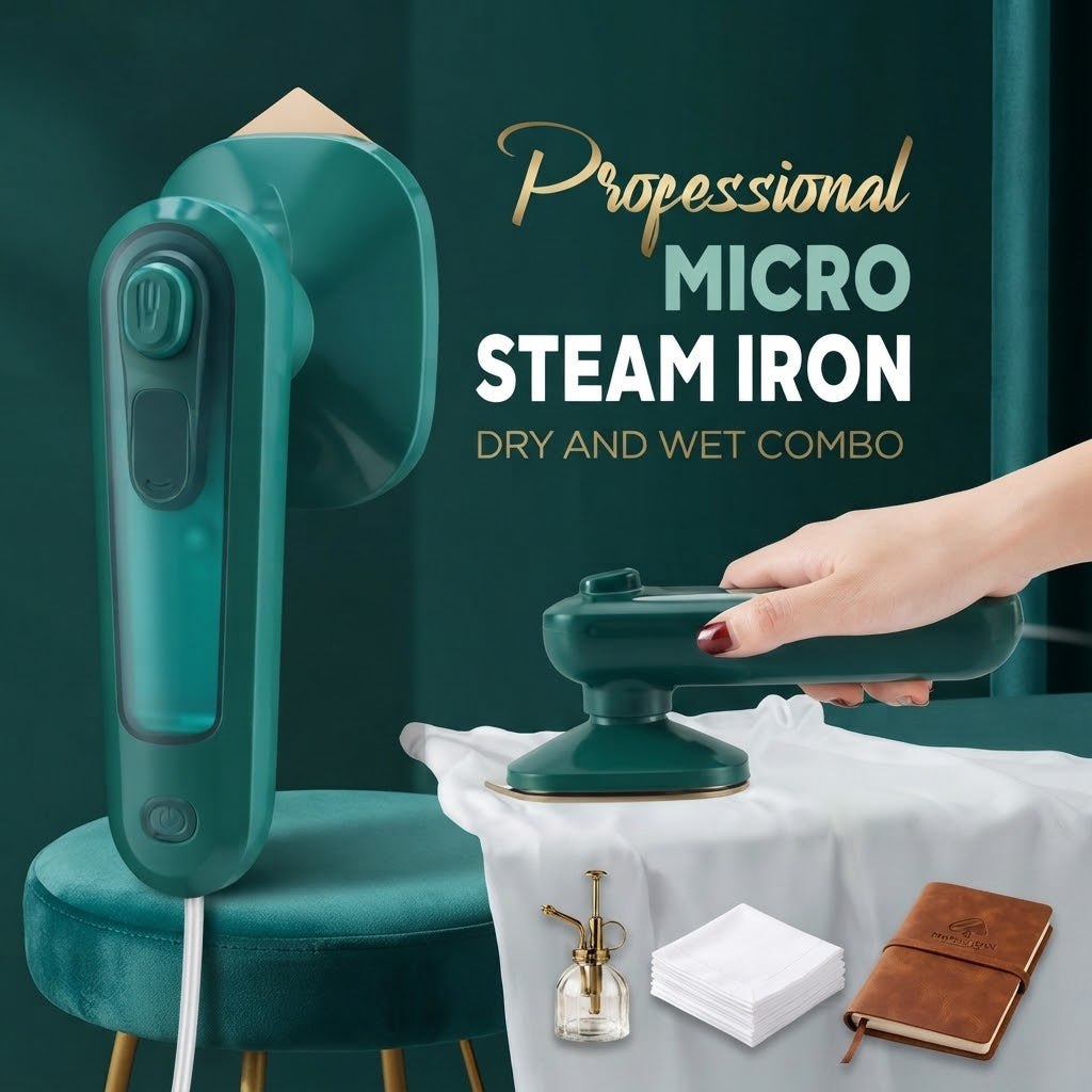 Mini Electric Portable Iron Wet Dry Travel Garment Steamer | HHC Marketplace: Where Vendors Shine Together: Biggest Dropshipping platform in Pakistan