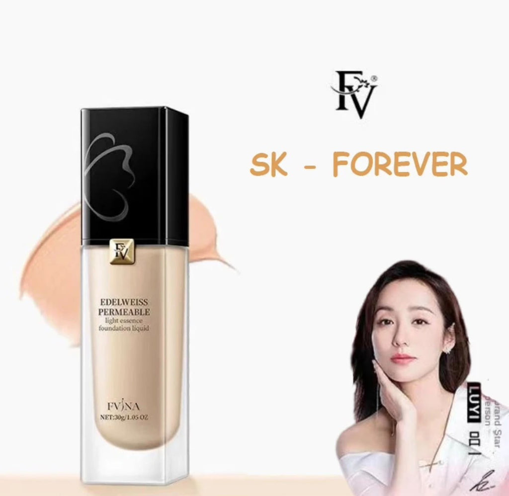 1 PCs FV Edelweiss Permeable Light Essence Foundation Liquid *korean*